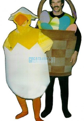 Hatching Chick Lightweight Mascot Costume