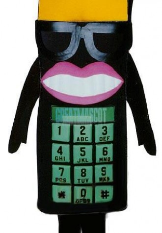 Cell Phone Lightweight Mascot Costume
