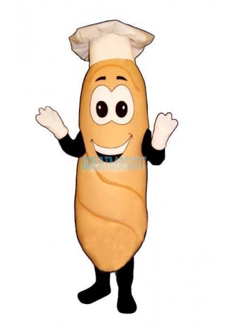 French Breadie Lightweight Mascot Costume