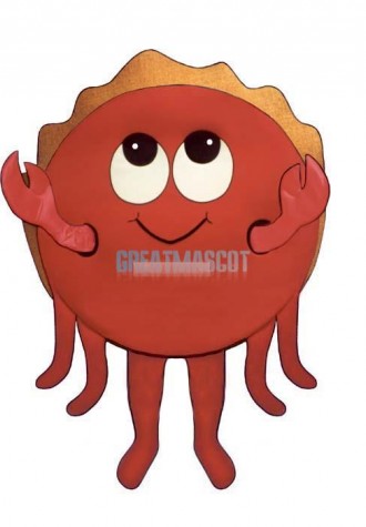 Happy Crab Lightweight Mascot Costume