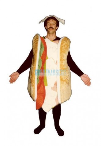 Sub Sandwich Lightweight Mascot Costume