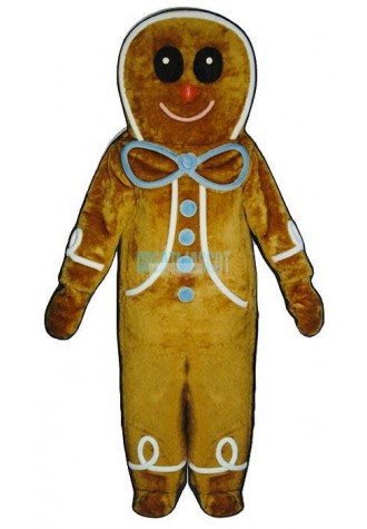 Ginger Bread Boy Lightweight Mascot Costume