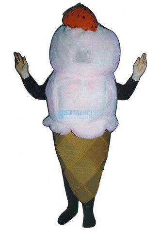 Ice-Cream Cone Lightweight Mascot Costume