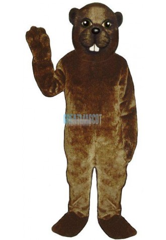 Lumberjack Beaver Lightweight Mascot Costume