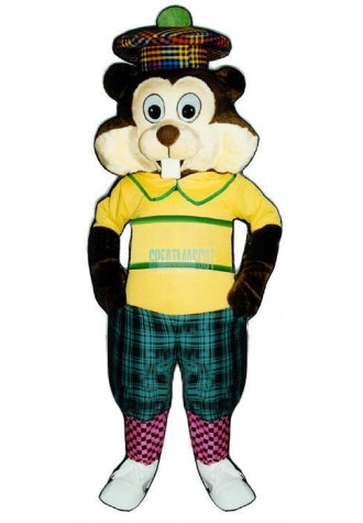 Golfing Gopher Lightweight Mascot Costume