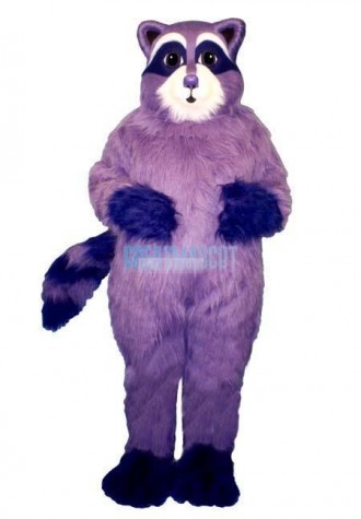 Purple Racoon Lightweight Mascot Costume