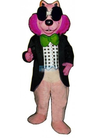 Pink Mink Lightweight Mascot Costume