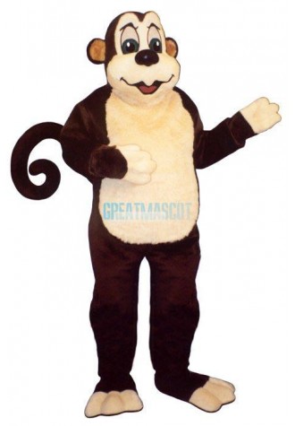 Zoo Monkeyw-Wired Tail Lightweight Mascot Costume