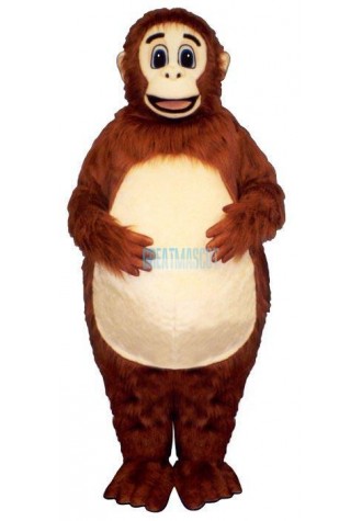 Fatso Orangatan Lightweight Mascot Costume