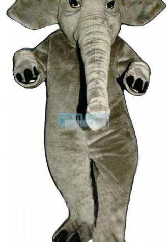 Realistic Elephant Lightweight Mascot Costume