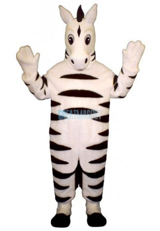 Baby Zebra Lightweight Mascot Costume