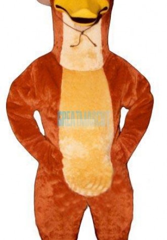 Perry Platypus w-Hat Lightweight Mascot Costume