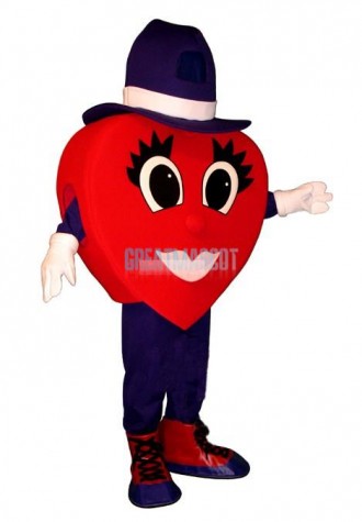 Madcap Walking Heart Lightweight Mascot Costume