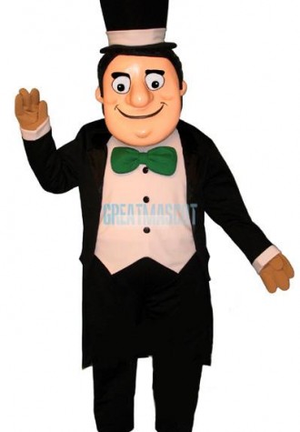 Mr Million Lightweight Mascot Costume