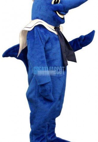 Swordfish w-Hat & Collar Lightweight Mascot Costume