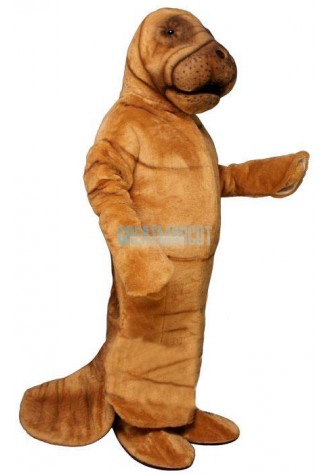 Manny Manatee Lightweight Mascot Costume