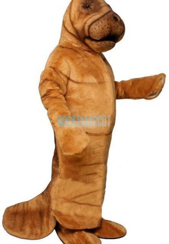 Manny Manatee Lightweight Mascot Costume