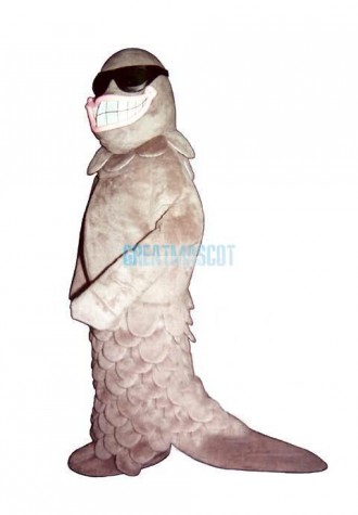 Smiling Salmon w-Sunglasses Lightweight Mascot Costume