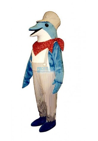 Engineer Dolphin Lightweight Mascot Costume