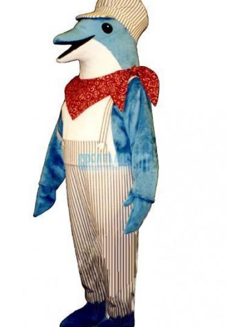 Engineer Dolphin Lightweight Mascot Costume