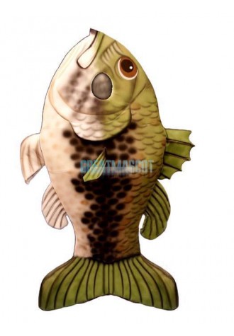 Large Mouth Bass Lightweight Mascot Costume