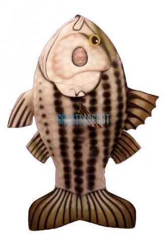 Striped Bass Lightweight Mascot Costume