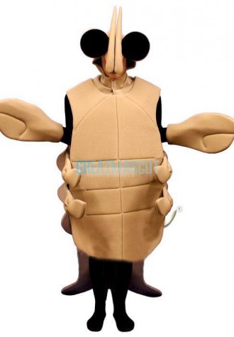 Tan Crayfish Lightweight Mascot Costume