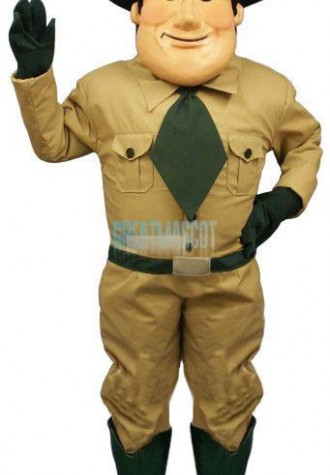 Manley Miner Lightweight Mascot Costume