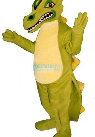Green Oriental Dragon Lightweight Mascot Costume
