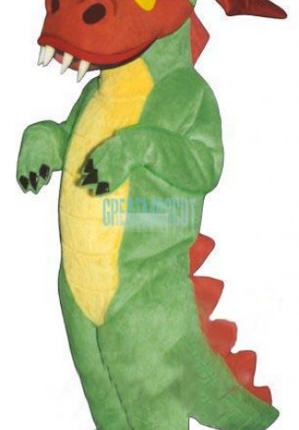 Rufus Dragon Lightweight Mascot Costume