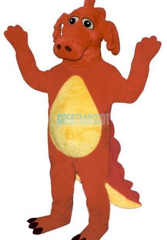 Red Dragon Lightweight Mascot Costume