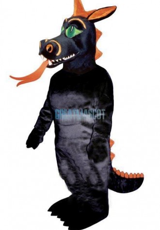 Fire Dragon Lightweight Mascot Costume