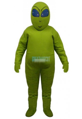 Green Alien Lightweight Mascot Costume