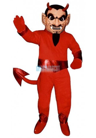 Red Devil Lightweight Mascot Costume