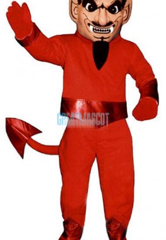 Red Devil Lightweight Mascot Costume