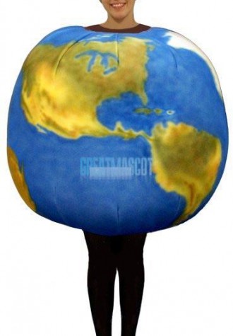 Earth Lightweight Mascot Costume