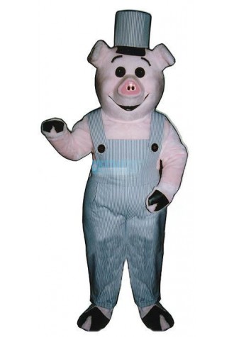 Worker Piglett Lightweight Mascot Costume