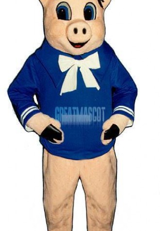 Straw Pig Lightweight Mascot Costume
