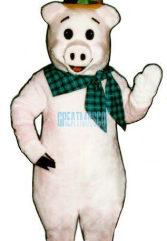 Straw Pig Lightweight Mascot Costume