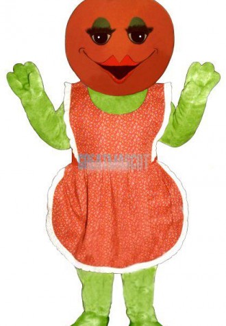 Ms.Tomato w-Apron Lightweight Mascot Costume