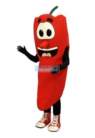 Red Hot Pepper Lightweight Mascot Costume