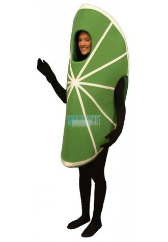 Lime Wedge Lightweight Mascot Costume