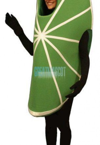 Lime Wedge Lightweight Mascot Costume