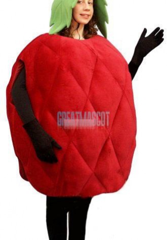 Raspberry Lightweight Mascot Costume