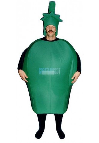 Green Pepper Lightweight Mascot Costume