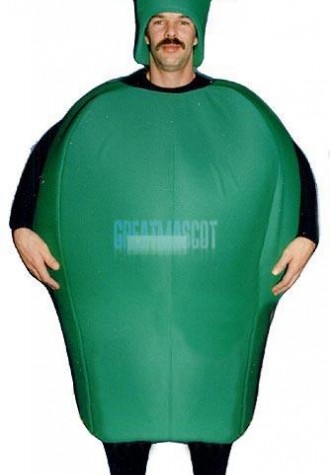 Green Pepper Lightweight Mascot Costume