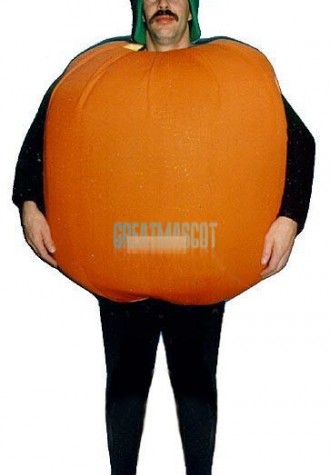 Orange Lightweight Mascot Costume