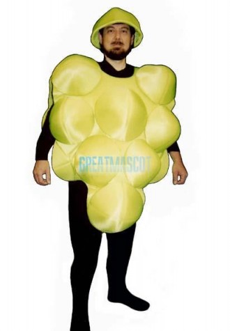 Green Grapes Lightweight Mascot Costume