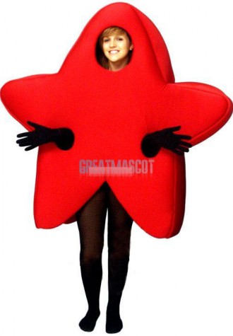 Red Star Lightweight Mascot Costume
