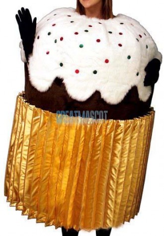 Cupcake Lightweight Mascot Costume
